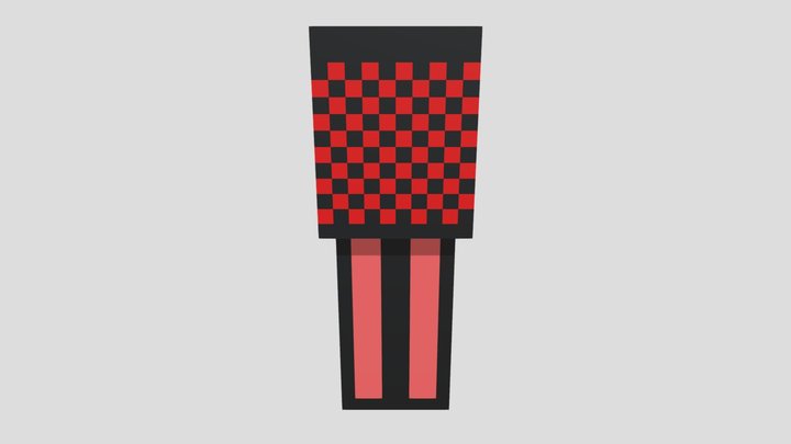 Red Scene 3D Model