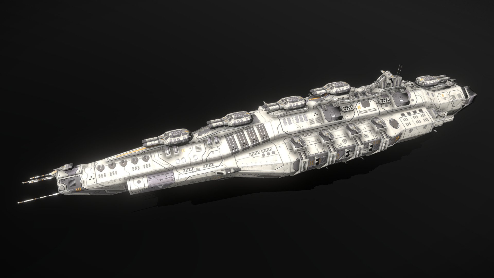 Berlin Class Battlecruiser - Buy Royalty Free 3D model by MSGDI ...