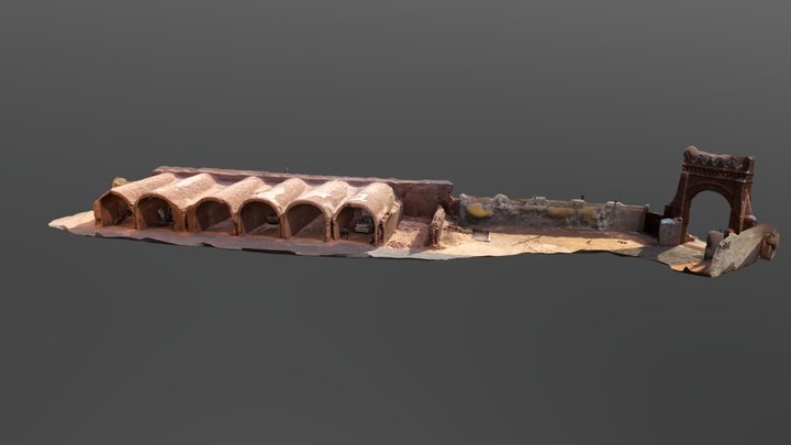 El-AQWĀS d'In Salah 3D Model