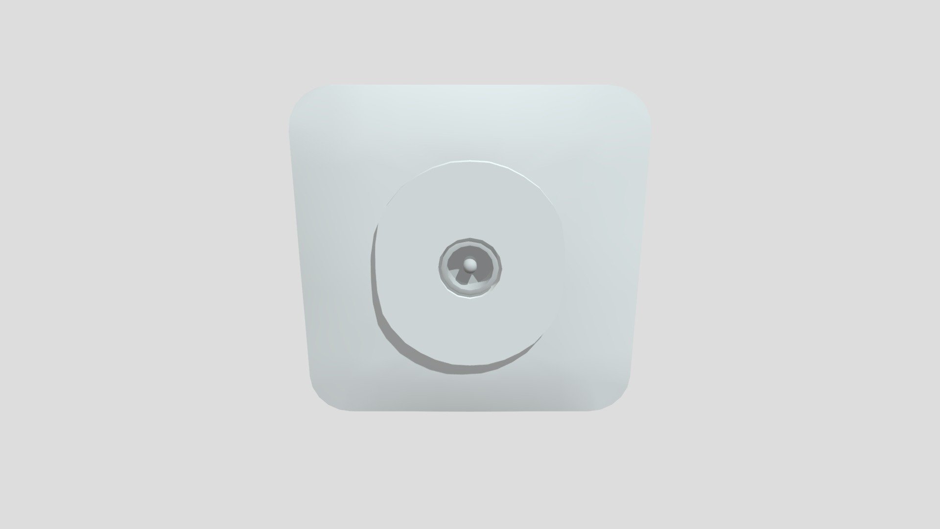 Rounded antenna plug