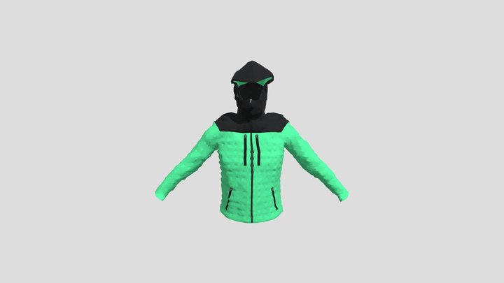 Green_jacket_fbx 3D Model
