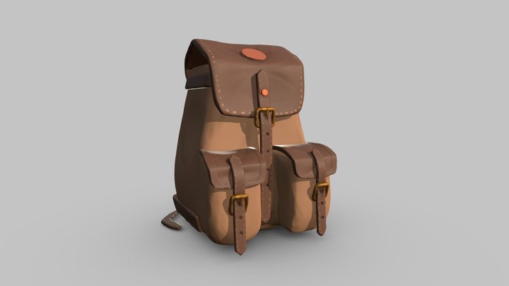 A backpack 3D Model