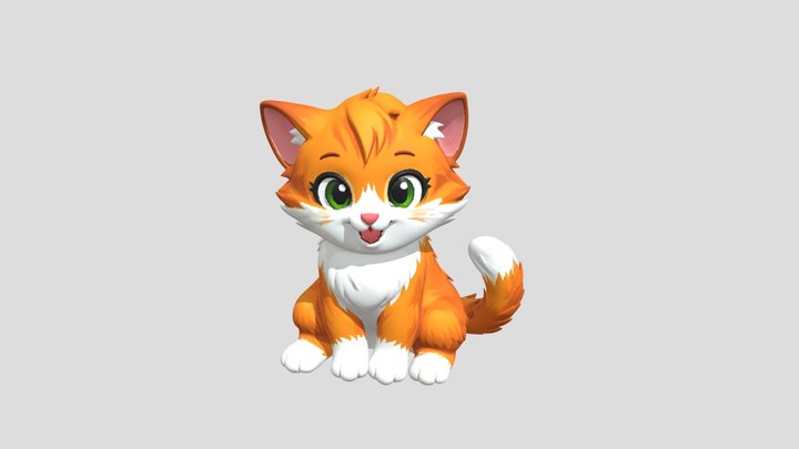 Sunny Ginger Kitten