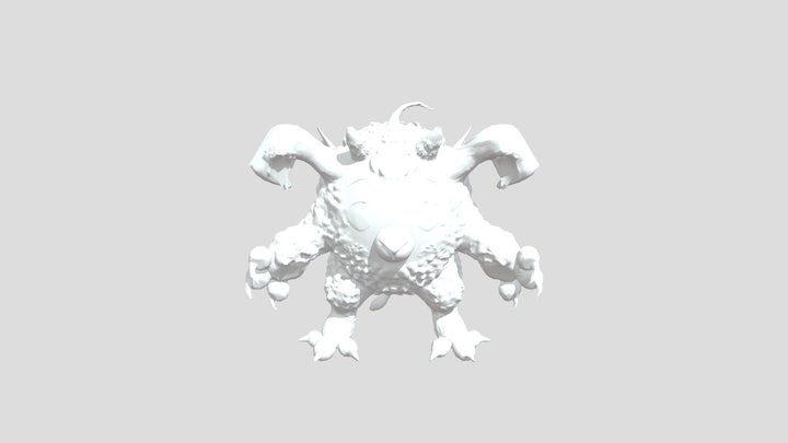 3D sheep Monster 3D Model