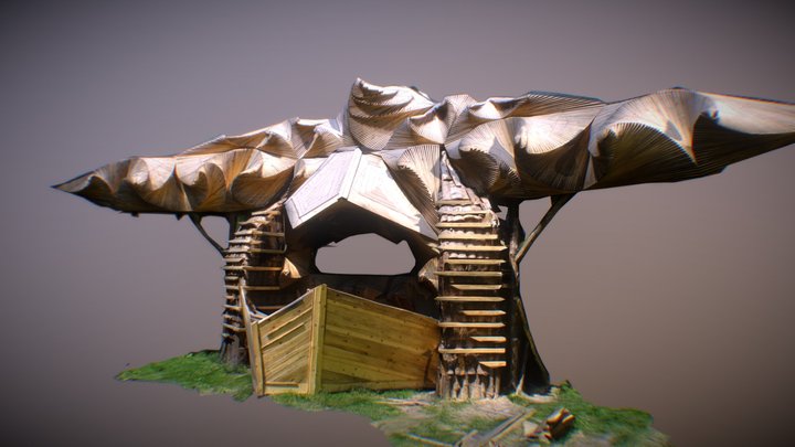 Swamp stage 2018 3D Model
