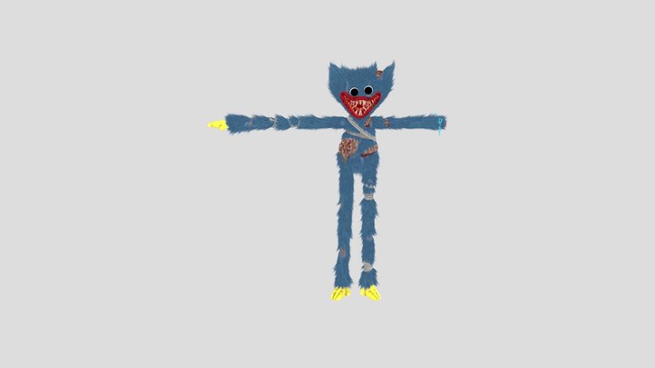 Poppy_Playtime_4_All_Bright_Mode__Huggy_W 3D Model