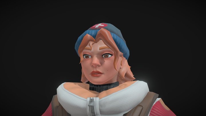 Overwatch - Hedda 3D Model