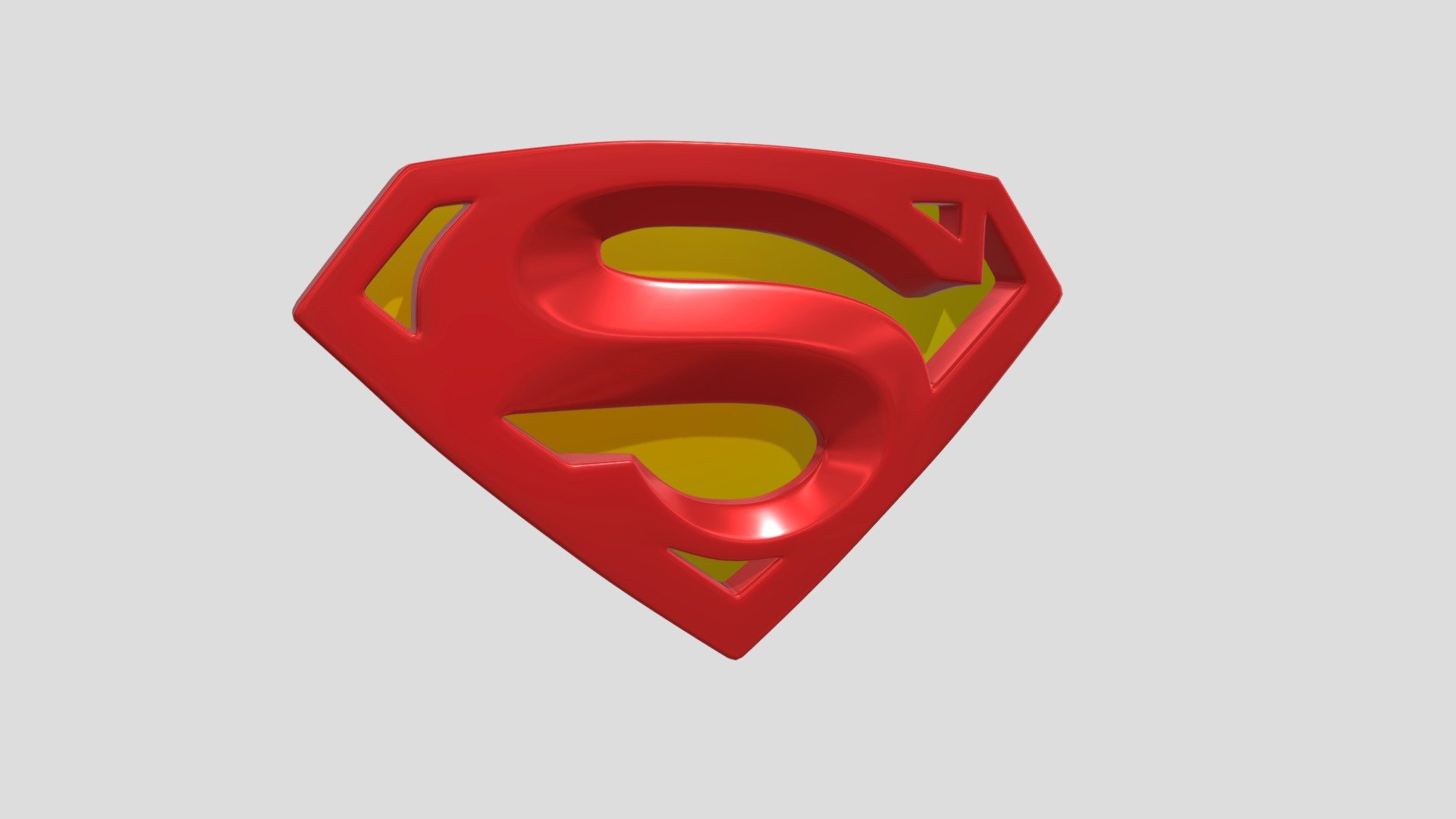 Superman Logo - Buy Royalty Free 3D model by Emilio.Gallo [2a23ba4 ...