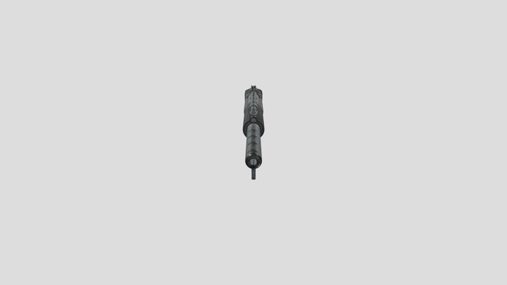HK MP5 .22LR Rifle 3D Model