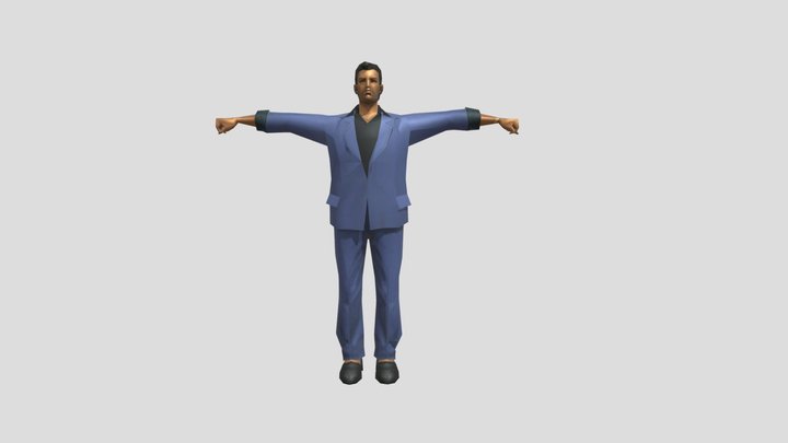 tommy-vercetti-soiree-outfit – Free 3D Model STL