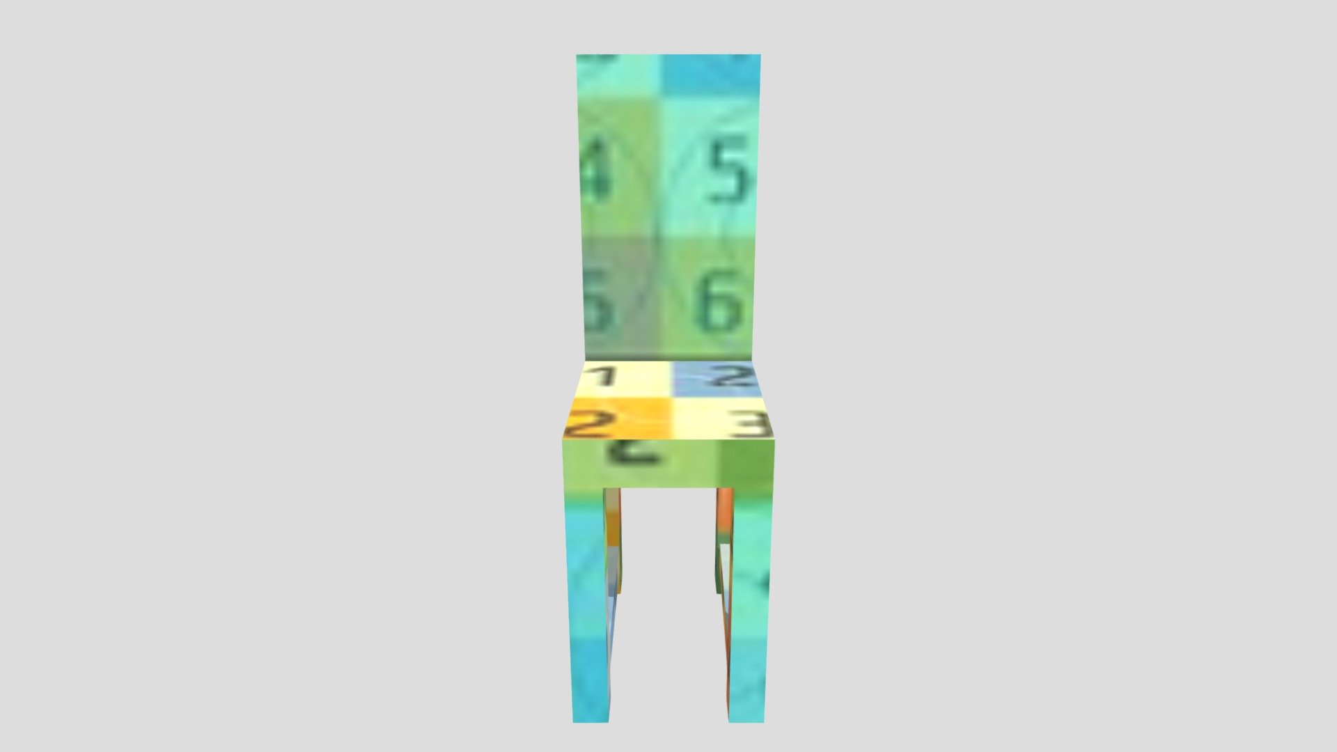 Chair with texture
