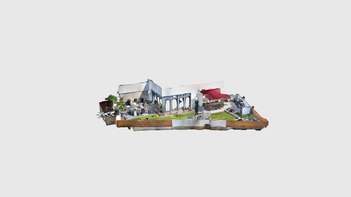 Garten Neugestaltung D 3D Model