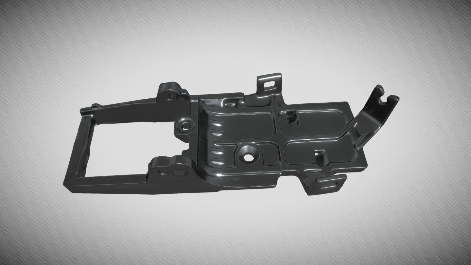 Repuesto manija de puerta AVEO — Sketchfab embed 3D viewer