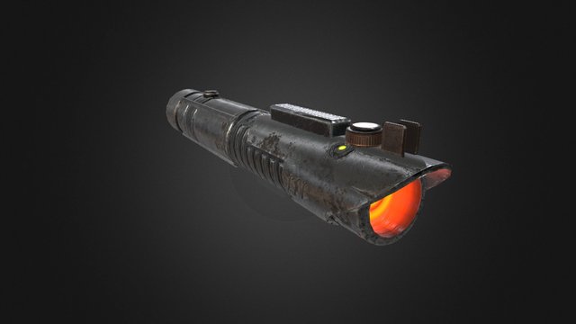Lightsaber - Darkside 3D Model
