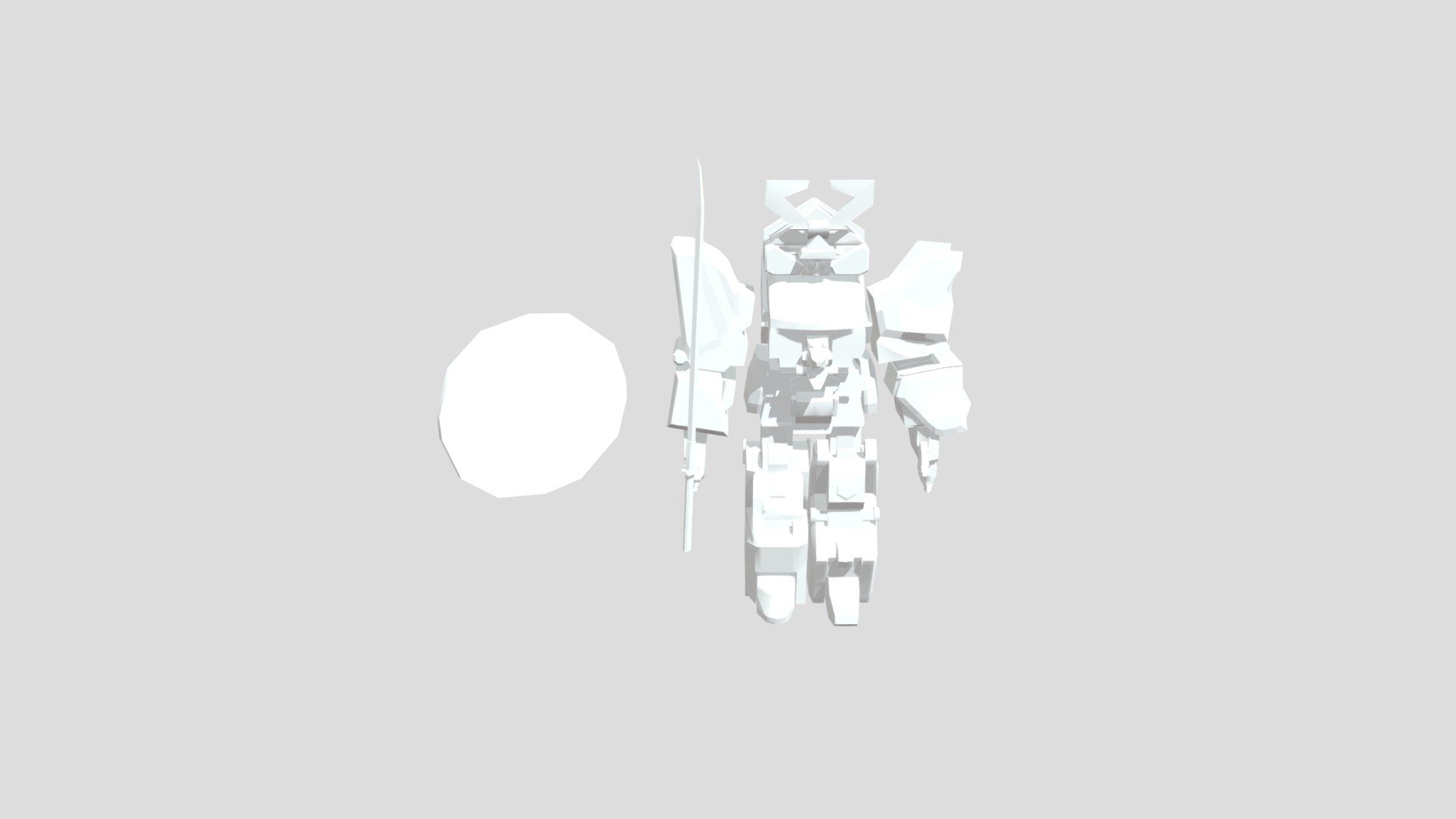 Power Rangers - Samurai Megazord - Materials - 3D model by ...