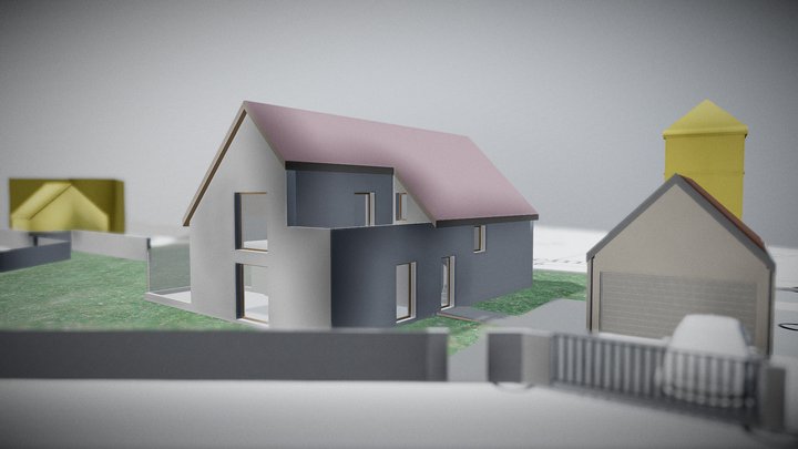 ESSAI MAISON 3D Model