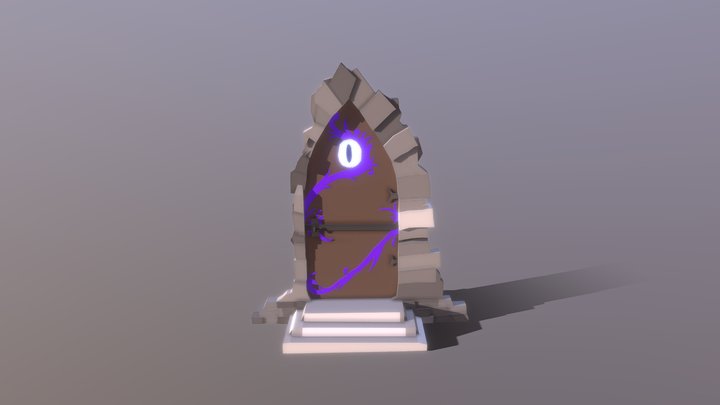 Dungeon_Door1 3D Model