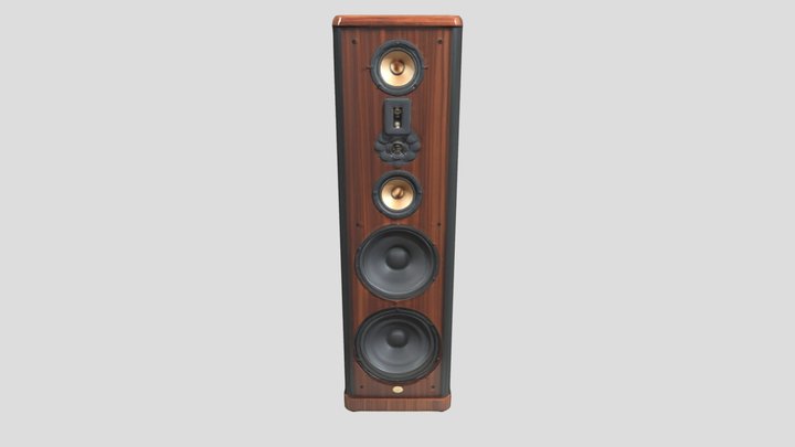 Speaker Elegance Music 3D Model