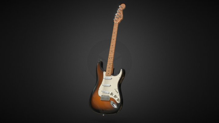 Stratocaster 3D Model