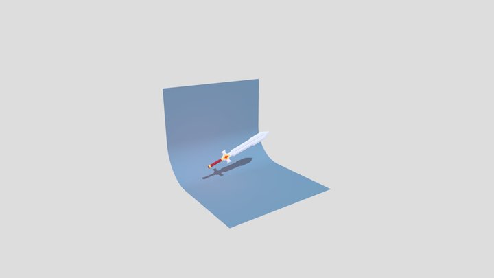 Sword Model Training. 3D Model