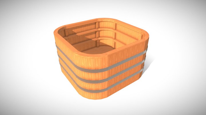 Hot Tub 3D Model