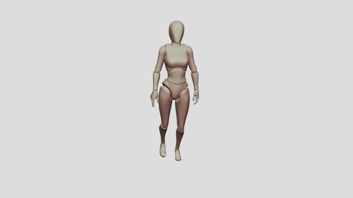 C 3D Model