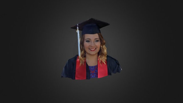 Grad Bust 3D Model
