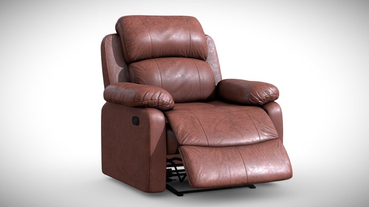Recliner Sofa 3D Model