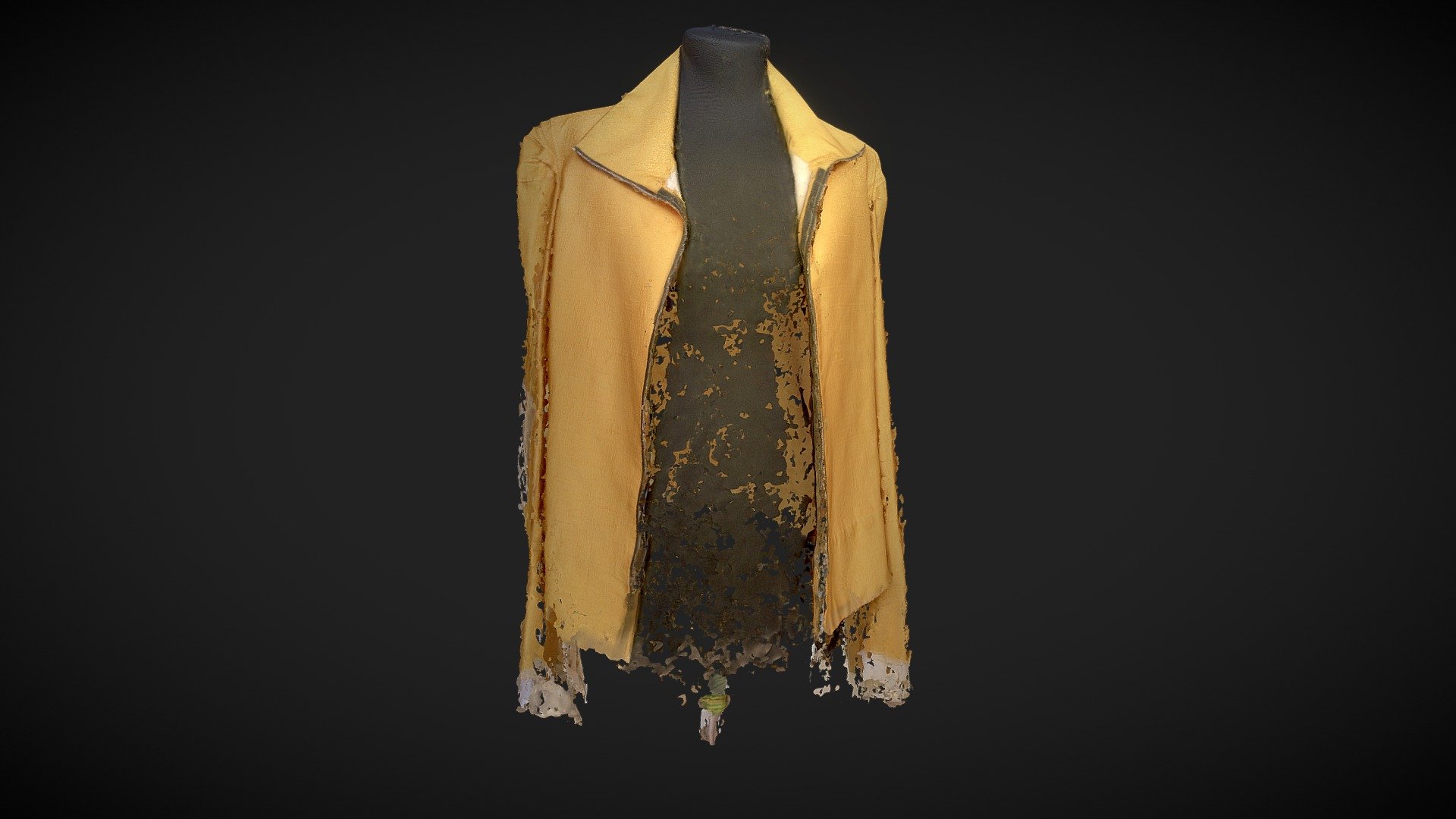 Dress yellow. Noor.Nikolay POLUSHKIN.