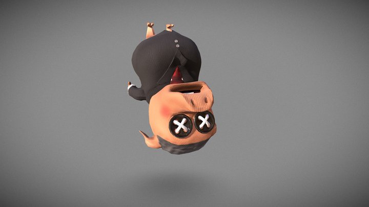 pose 2 duque 3D Model