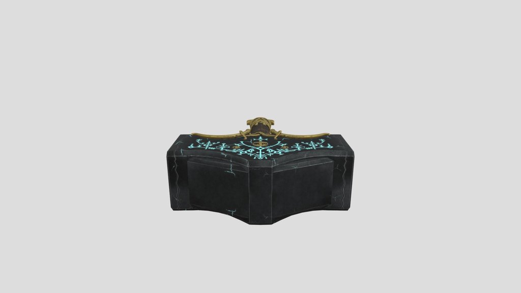 Mjolnir Thor Hammer Low Poly
