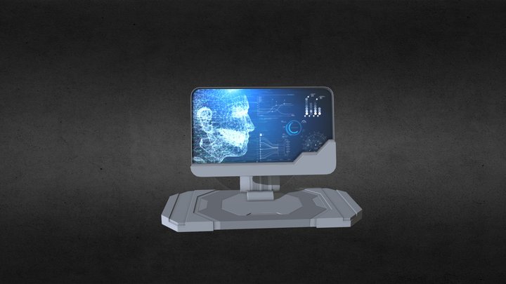 Hardusrface screen / pad / PC 3D Model