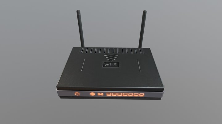 Router 3D Model