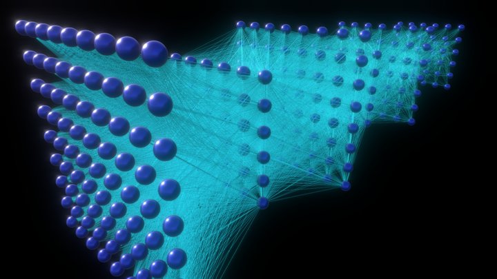 Artificial Neural Network (ANN) 3D Model