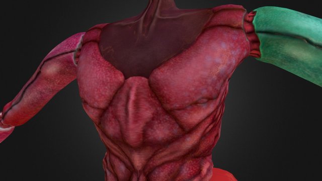 Higher Centaur Crustacean 3D Model