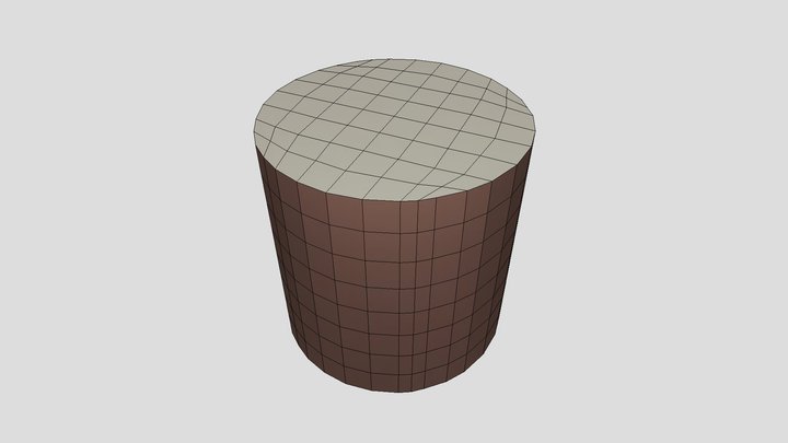 Quad Cylinder 2 3D Model