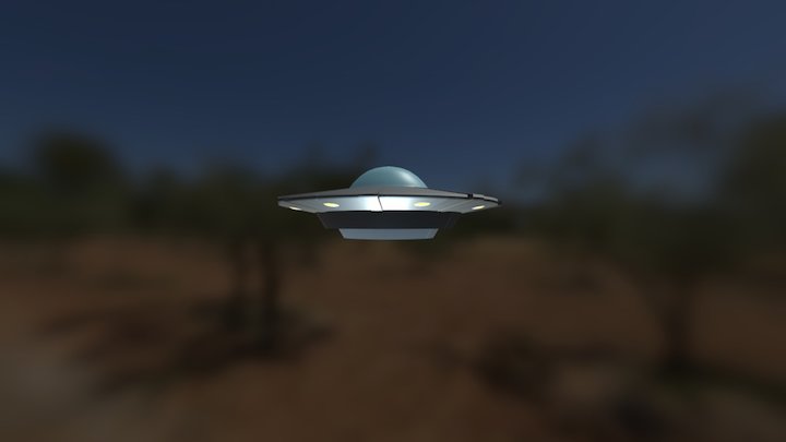 UFO by Jeroen 3D Model