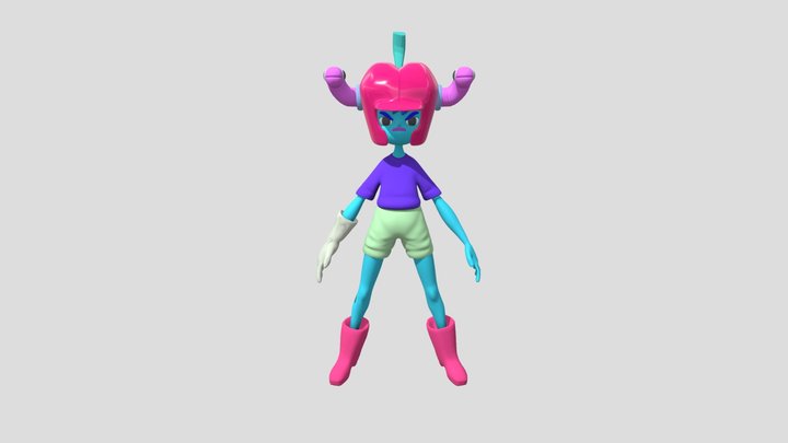Garoto Maça FINAL 3D Model