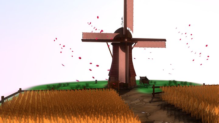 Moulin /  Windmill 3D Model