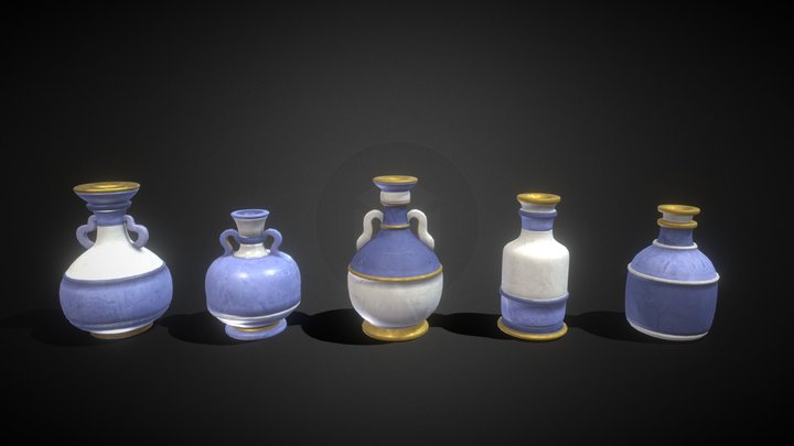 Free Pots! 3D Model