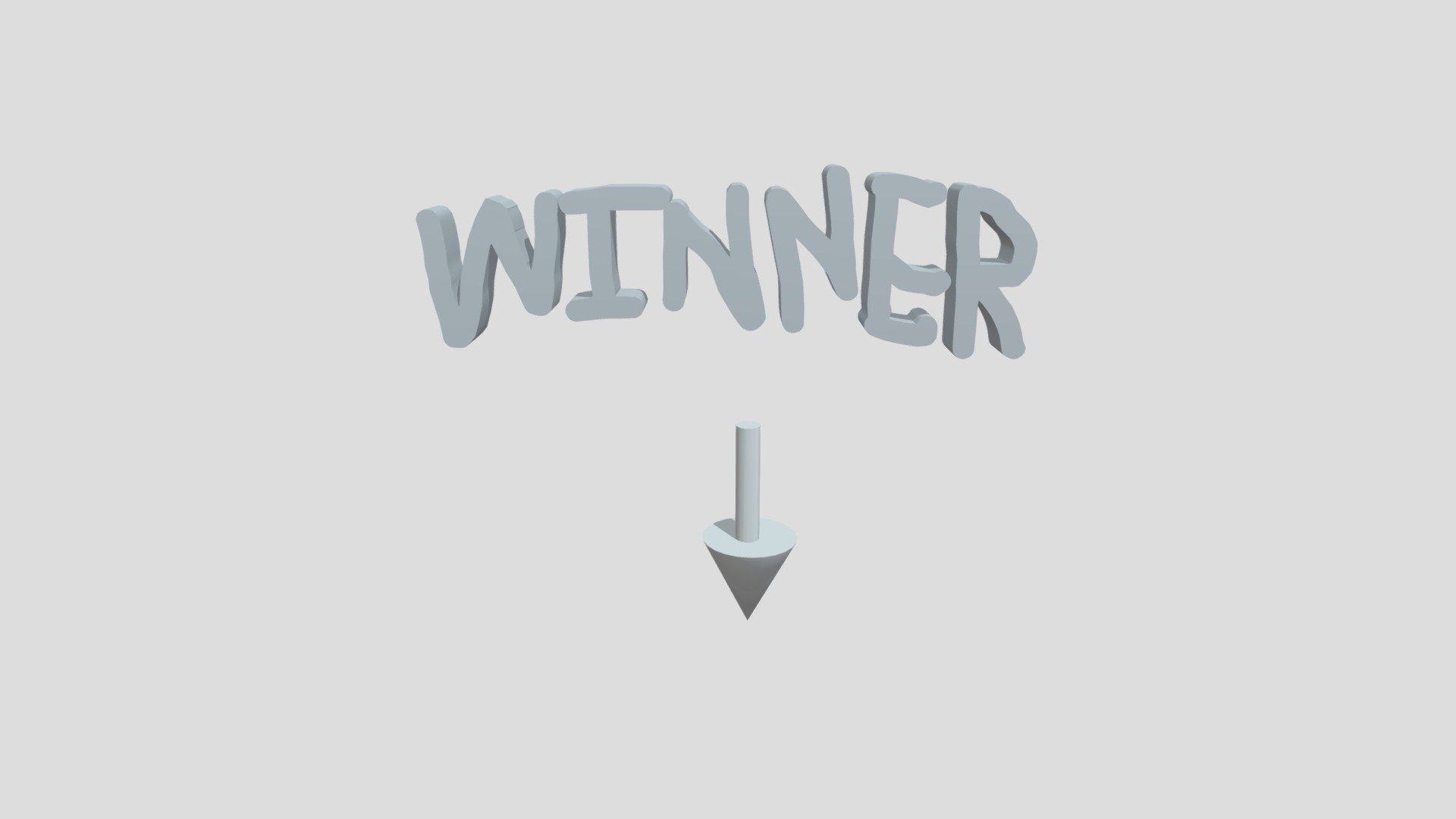 Winner sign