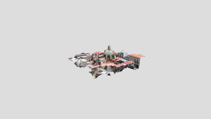Chiesa Del Purgatorio Santa Maria Delle Purità 3D Model