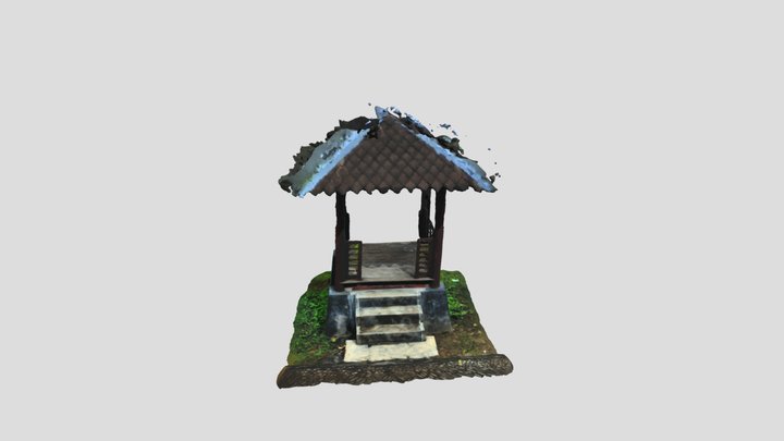 Gardu Taman 3D Model