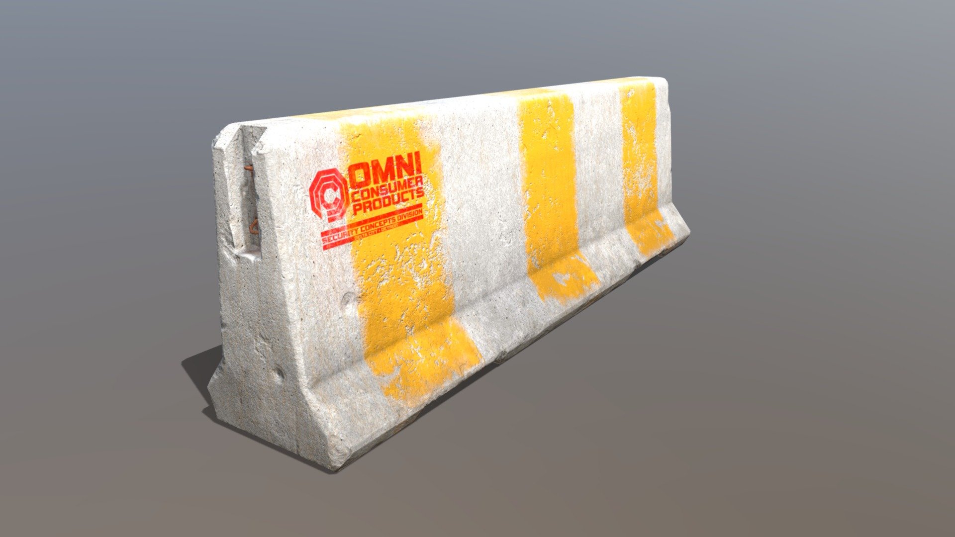 Concrete barrier