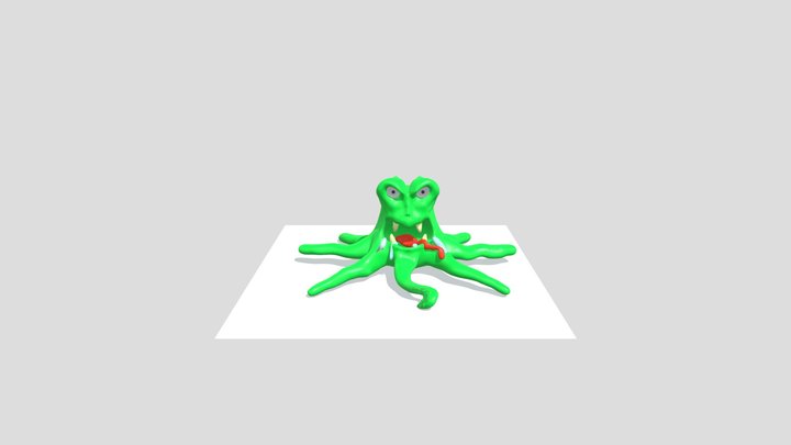 Octopus 3D Model