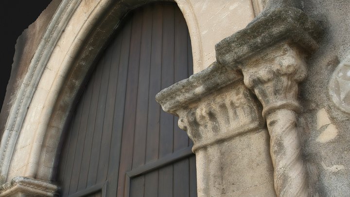 Portal of Santa Maria de Valle Josaphat 3D Model