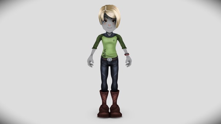 City Life Woman - Roblox 3D Model