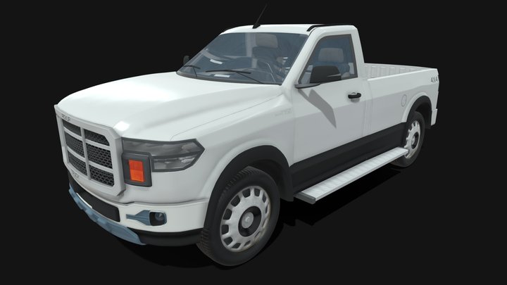 American pickup truck