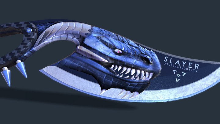 Kobra Knife | Dragon Slayer 3D Model