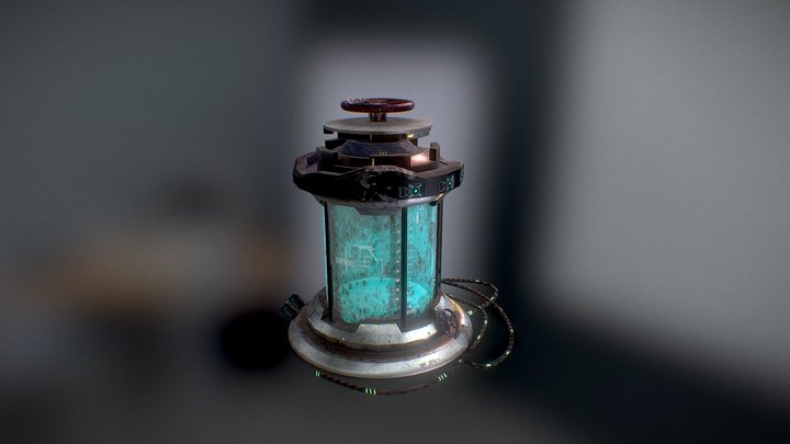 Sci-Fi Tank_02 3D Model